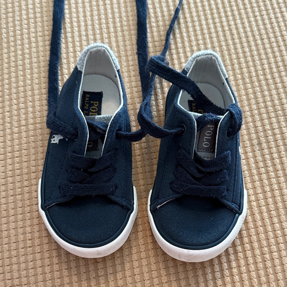 Polo by Ralph Lauren Kids Dark Blue Sneakers